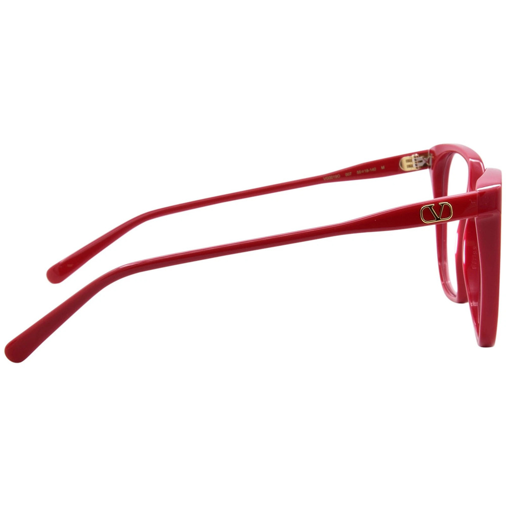 Valentino VG0019o Eyeglasses 7 Red Red - Picture 3 of 4